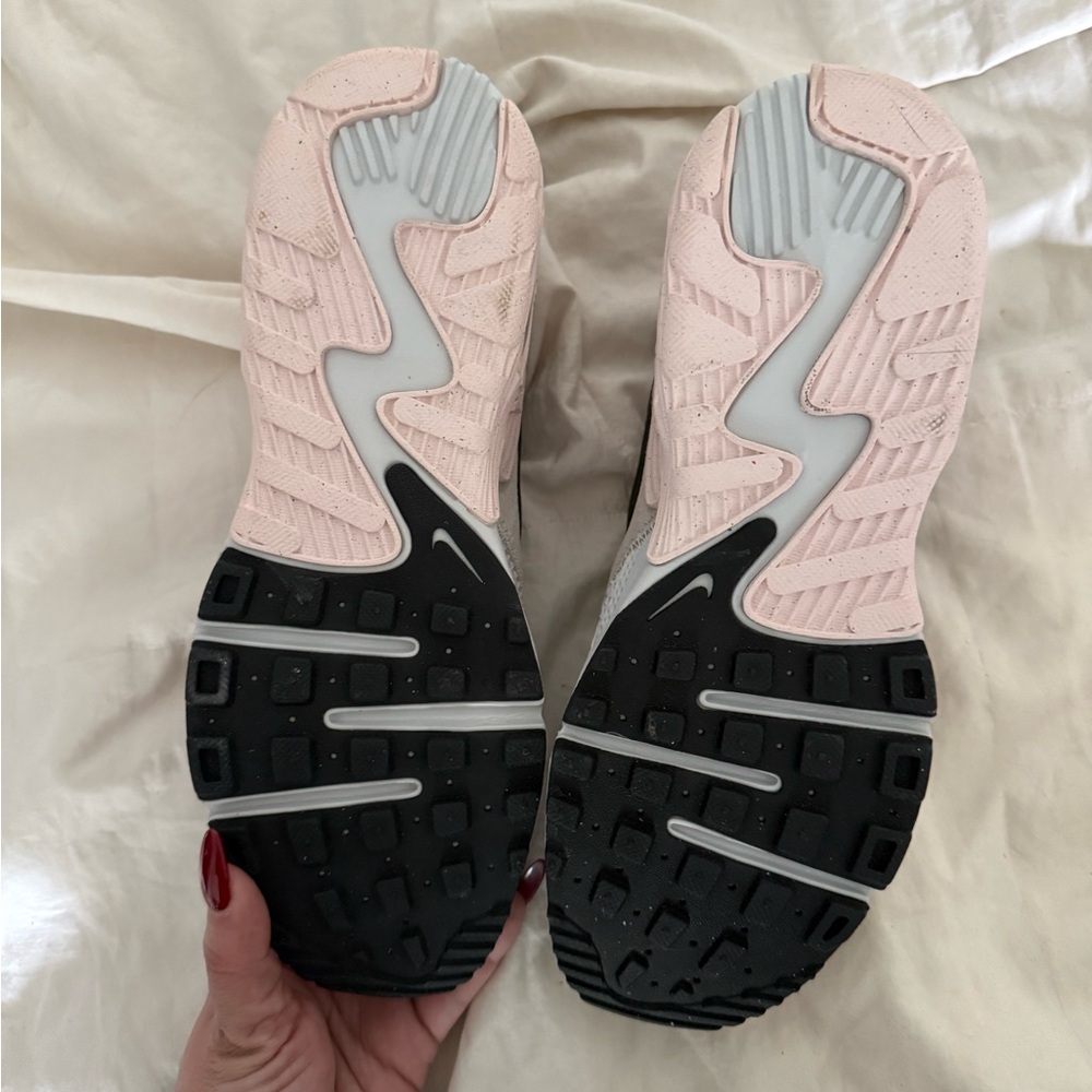 Nike Air Max Women's Sneakers - Light Pink and Gray - Picture 4 of 5